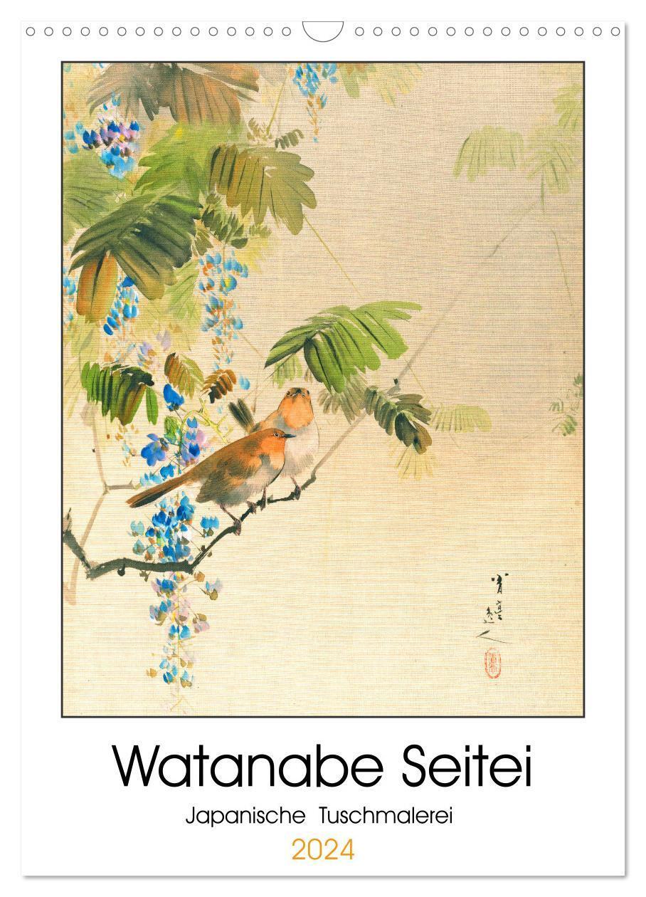 Cover: 9783675626621 | Watanabe Seitei - Japanische Tuschmalerei (Wandkalender 2024 DIN A3...