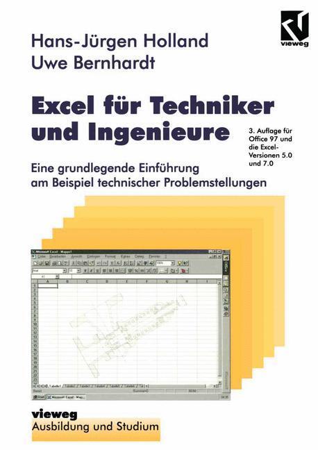 Cover: 9783528254780 | Excel für Techniker und Ingenieure | Uwe Bernhardt | Taschenbuch