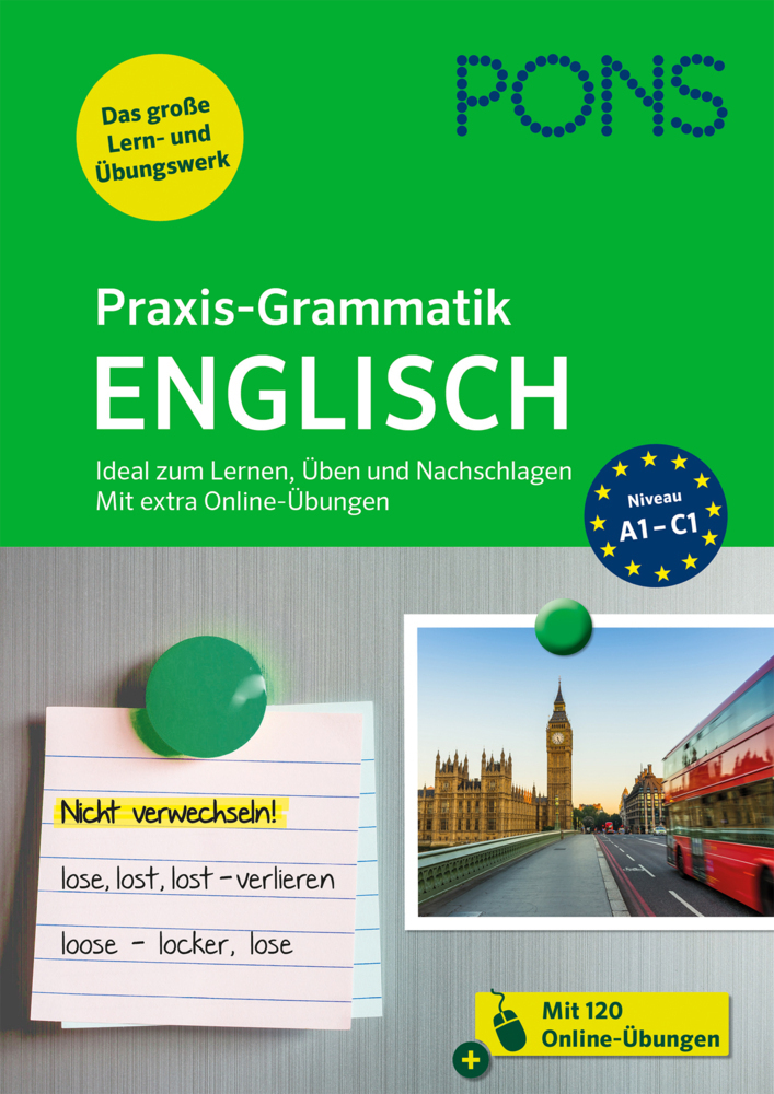 Cover: 9783125622142 | PONS Praxis-Grammatik Englisch | Taschenbuch | Deutsch | 2020 | PONS