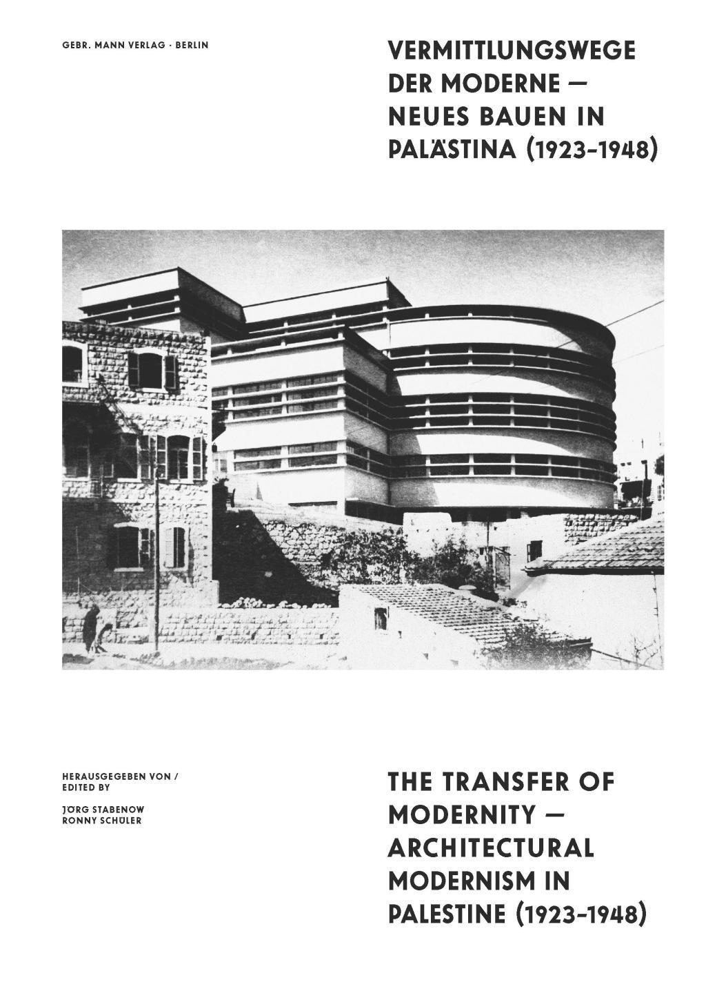 Cover: 9783786127819 | Vermittlungswege der Moderne - Neues Bauen in Palästina...