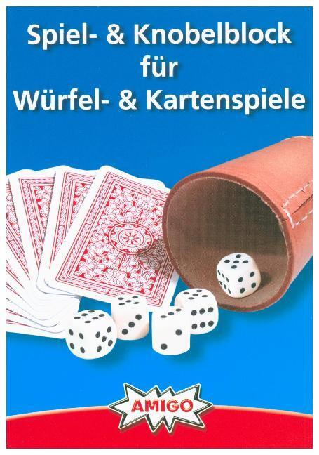 Cover: 4007396870541 | Spiel- & Knobelblock (Spiel-Zubehör) | Für Würfel- & Kartenspiele