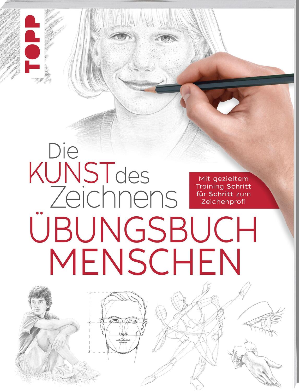 Cover: 9783772447617 | Die Kunst des Zeichnens - Menschen Übungsbuch | Frechverlag | Buch
