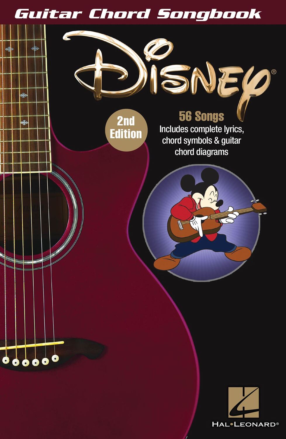 Cover: 888680958626 | Disney - Guitar Chord Songbook - 2nd Edition | Guitar Chord Songbook