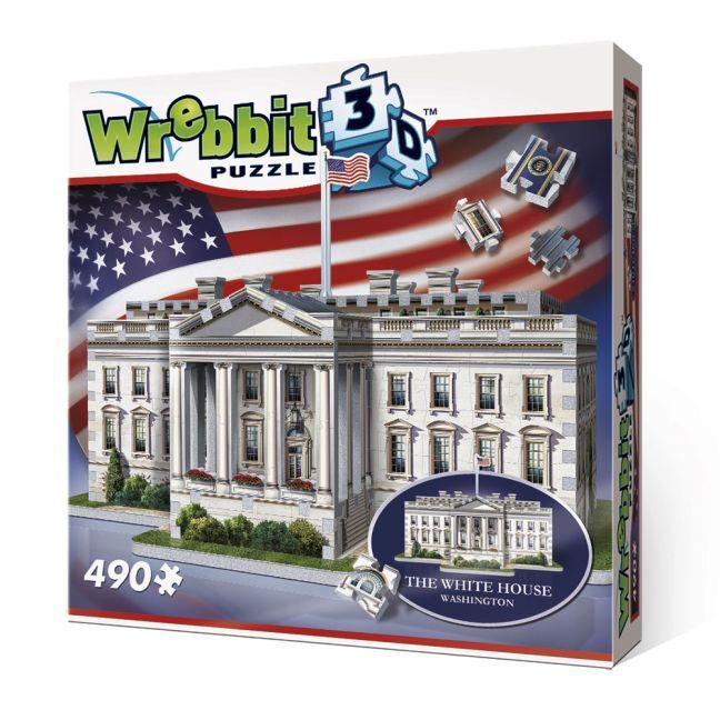 Cover: 665541010071 | The White House - Washington 3D (Puzzle) | Spiel | In Sielebox | 2015