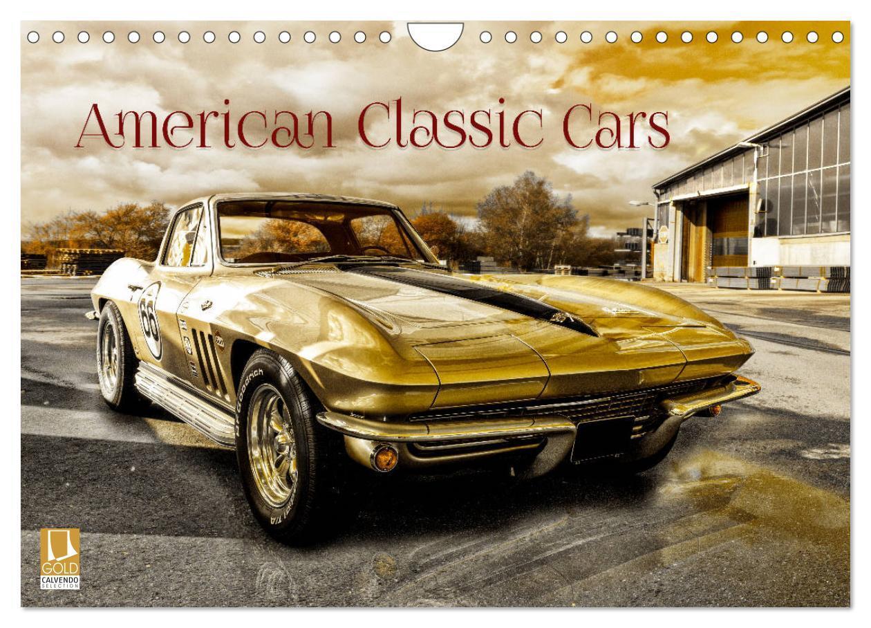 Cover: 9783675580930 | American Classic Cars (Wandkalender 2024 DIN A4 quer), CALVENDO...