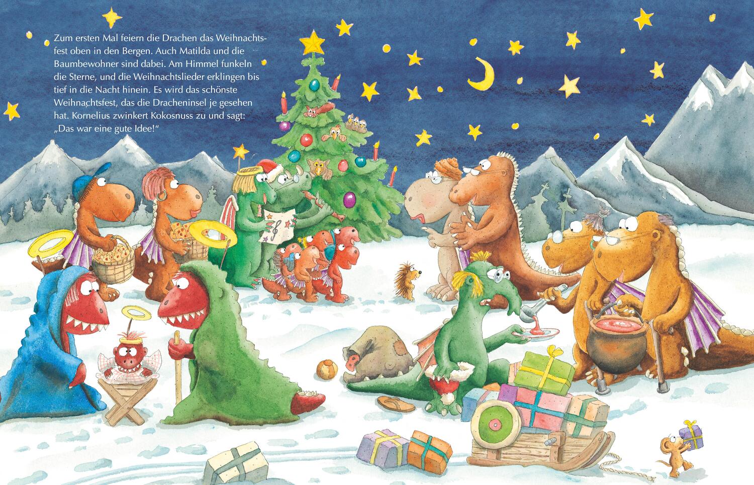 Bild: 9783570174661 | Der kleine Drache Kokosnuss - Weihnachten auf der Dracheninsel | Buch