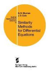Cover: 9780387901077 | Similarity Methods for Differential Equations | J. D. Cole (u. a.)