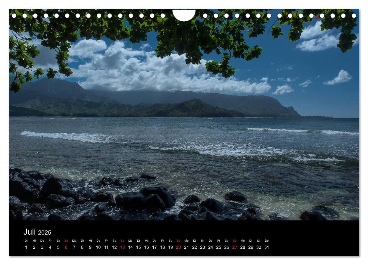 Bild: 9783435743285 | Hawaii - Kauai (Wandkalender 2025 DIN A4 quer), CALVENDO...