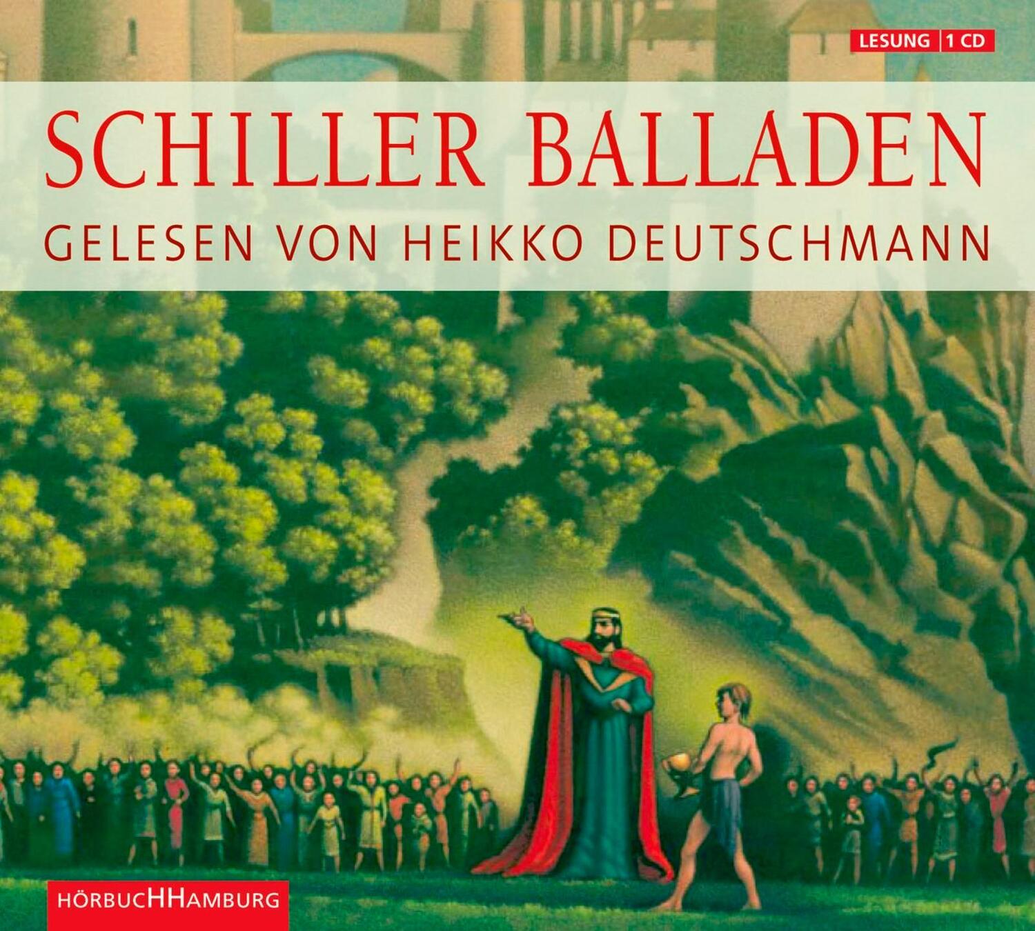 Cover: 9783899038293 | Balladen | Friedrich Schiller | Audio-CD | Digipak | Deutsch | 2009