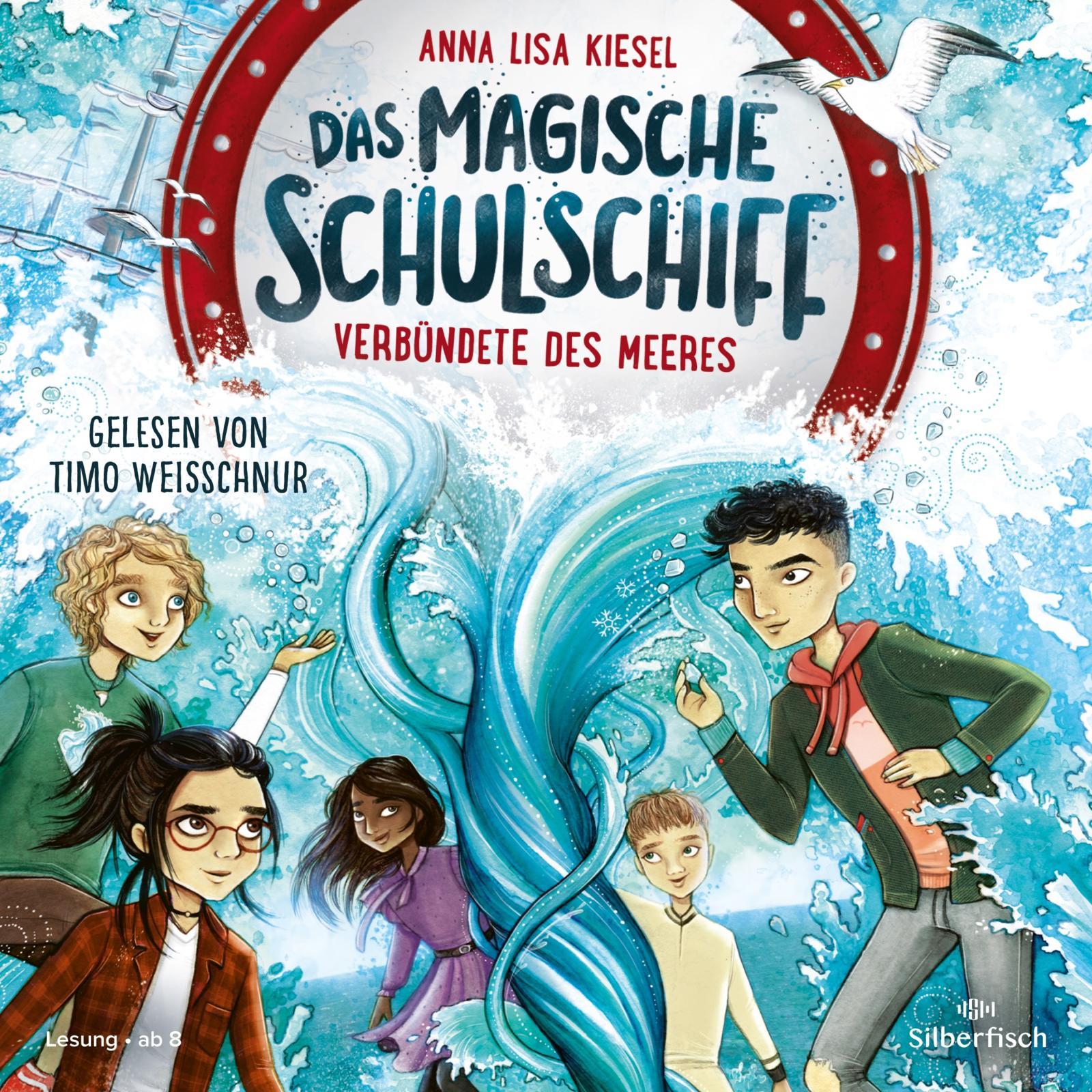 Cover: 9783745604474 | Das magische Schulschiff 1: Verbündete des Meeres | 2 CDs | Kiesel