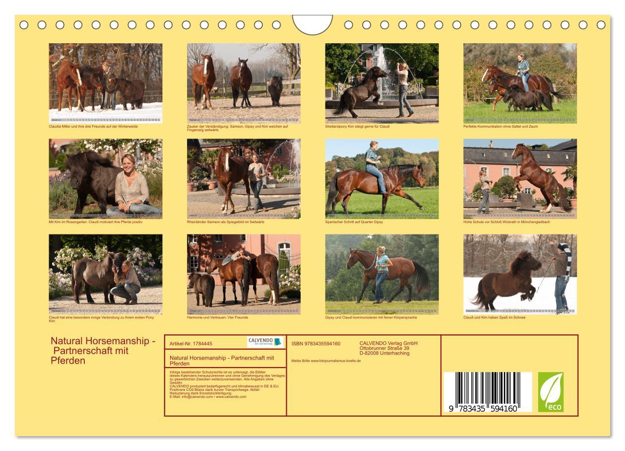 Bild: 9783435594160 | Natural Horsemanship - Partnerschaft mit Pferden (Wandkalender 2025...