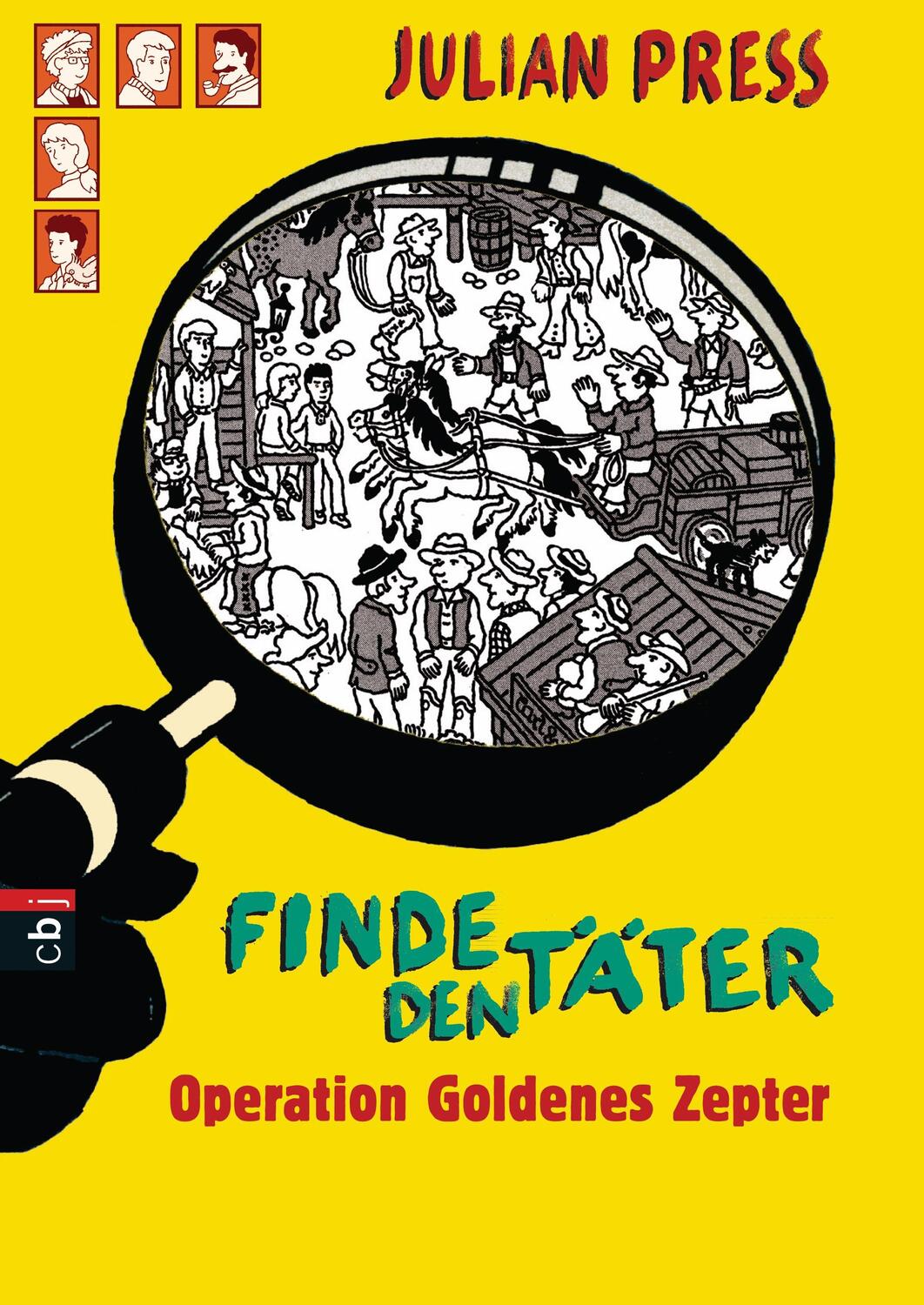 Cover: 9783570130810 | Finde den Täter - Operation goldenes Zepter | Julian Press | Buch