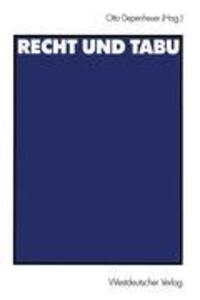 Cover: 9783531140650 | Recht und Tabu | Otto Depenheuer | Taschenbuch | Paperback | Deutsch