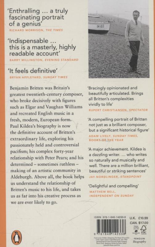 Rückseite: 9781846142338 | Benjamin Britten | A Life in the Twentieth Century | Paul Kildea