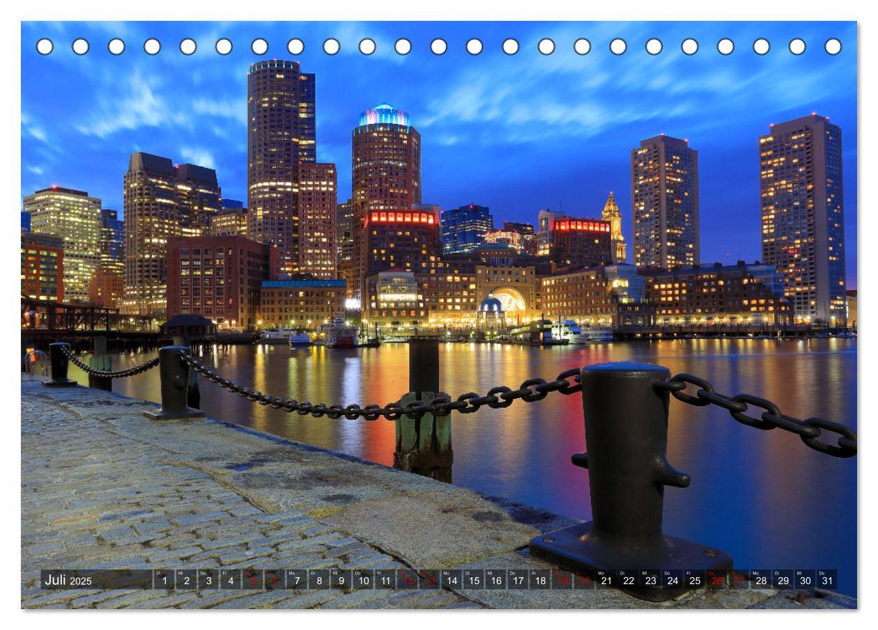 Bild: 9783435107186 | Boston - Stadt der Kontraste (Tischkalender 2025 DIN A5 quer),...