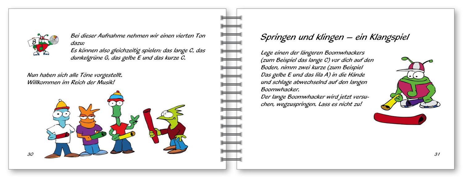 Bild: 9783802408212 | Voggy's Boomwhacker-Schule, m. Audio-CD | Andreas von Hoff | Buch