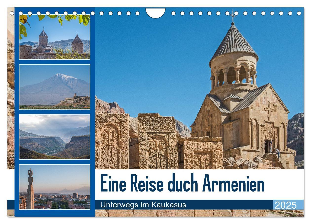 Cover: 9783435153367 | Eine Reise durch Armenien (Wandkalender 2025 DIN A4 quer), CALVENDO...