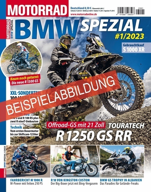 Cover: 9783613321847 | Motorrad BMW Spezial - 01/2024 | Taschenbuch | 130 S. | Deutsch | 2024