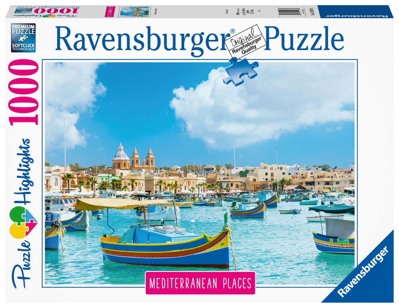 Cover: 4005556149780 | Mediterranean Places, Malta (Puzzle) | Spiel | In Spielebox | 14978