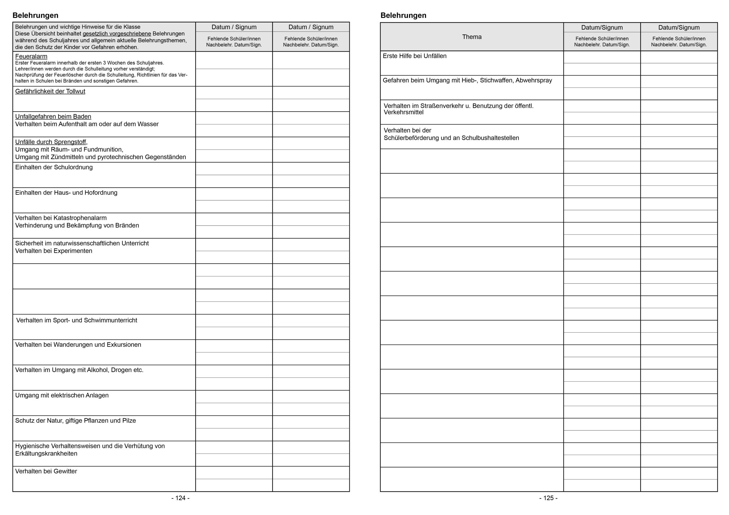 Bild: 4260094452444 | Klassenbuch "Standard", Umschlagfarbe: gelb | für alle Schulformen