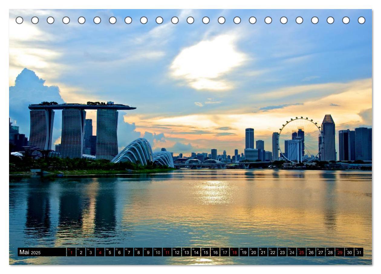 Bild: 9783435521333 | Singapur - Einzigartige Skylines (Tischkalender 2025 DIN A5 quer),...