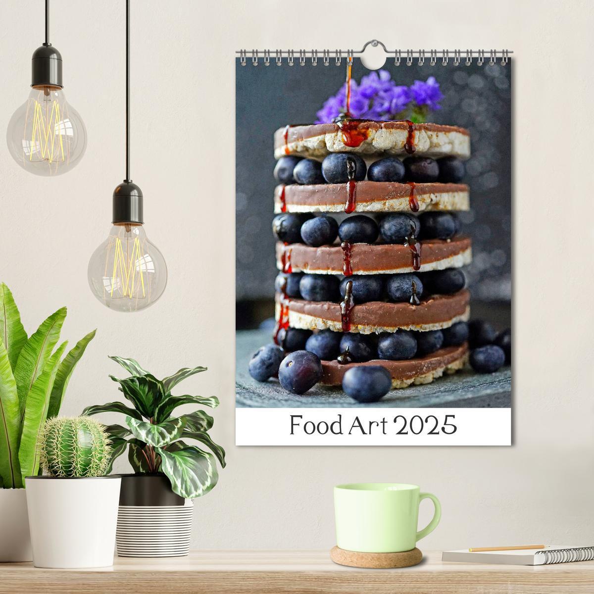 Bild: 9783435966066 | Food Art 2025 (Wandkalender 2025 DIN A4 hoch), CALVENDO Monatskalender