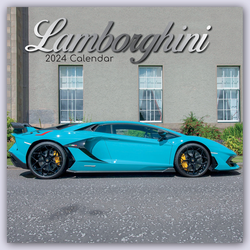 Cover: 9781804109465 | Lamborghini 2024 - 16-Monatskalender | The Gifted Stationery Co. Ltd