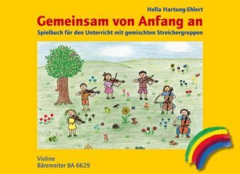 Cover: 9790006498871 | Gemeinsam von Anfang an, Spielbuch Violine | Hella Hartung-Ehlert