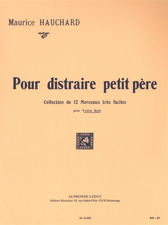 Cover: 9790046210235 | Pour Distraire Petit Pere | Maurice Hauchard | Buch | Alphonse Leduc