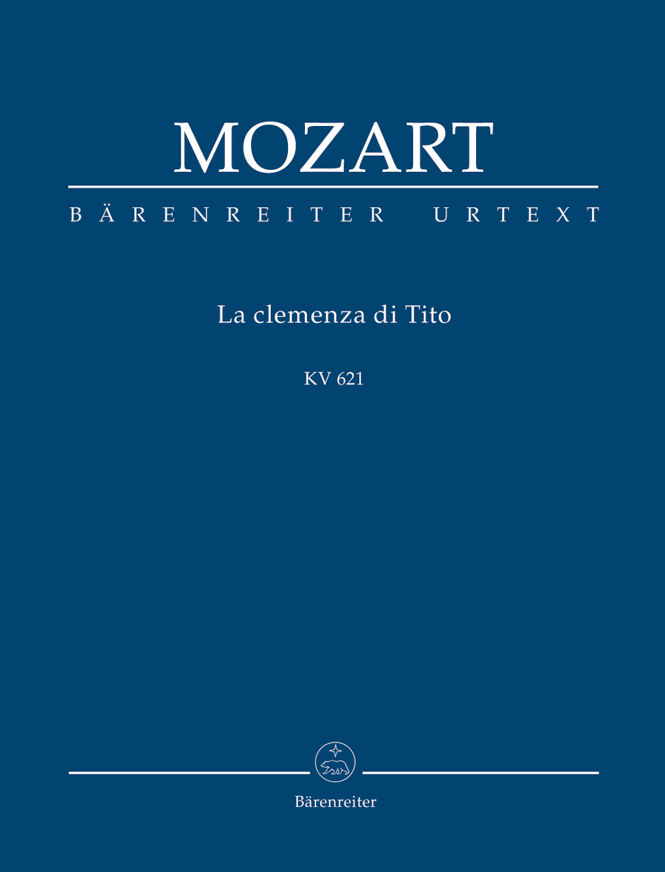 Cover: 9790006204694 | Clemenza Di Tito KV621 | Wolfgang Amadeus Mozart | Bärenreiter Urtext