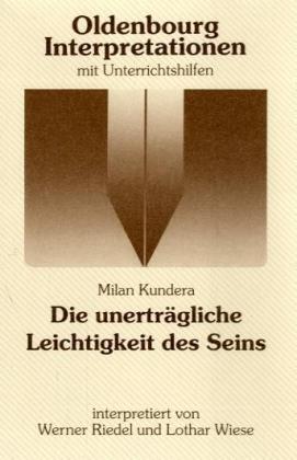 Cover: 9783637886742 | Milan Kundera: Die unerträgliche Leichtigkeit des Seins | Riedel
