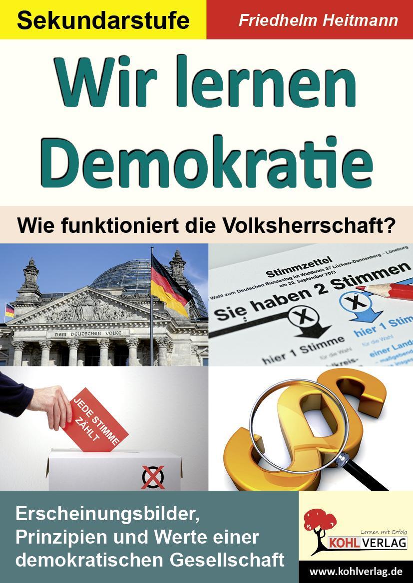 Cover: 9783956866494 | Wir lernen Demokratie | Wie funktioniert die Volksherrschaft? | 2014
