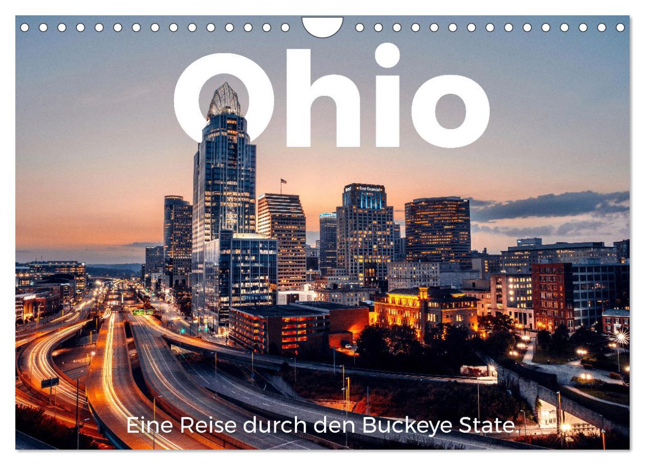 Cover: 9783435006113 | Ohio - Eine Reise durch den Buckeye State (Wandkalender 2025 DIN A4...