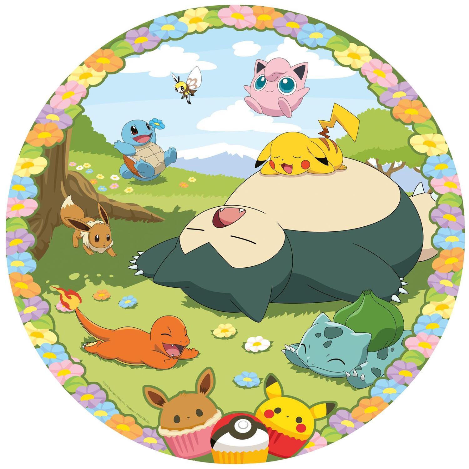 Cover: 4005555011316 | Ravensburger Puzzle 12001131 - Blumige Pokémon - 500 Teile Pokémon...