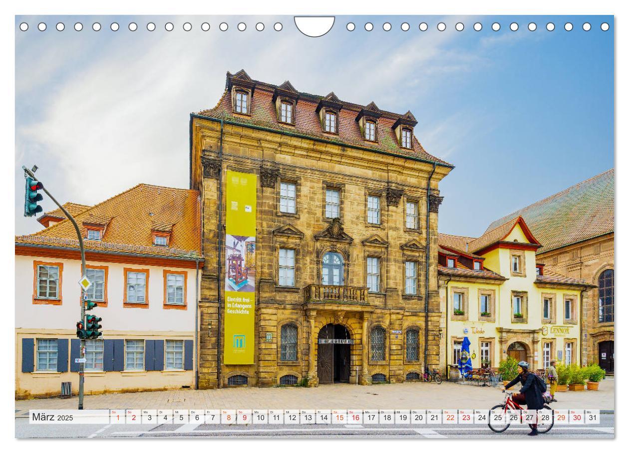 Bild: 9783435227747 | Erlangen Impressionen (Wandkalender 2025 DIN A4 quer), CALVENDO...