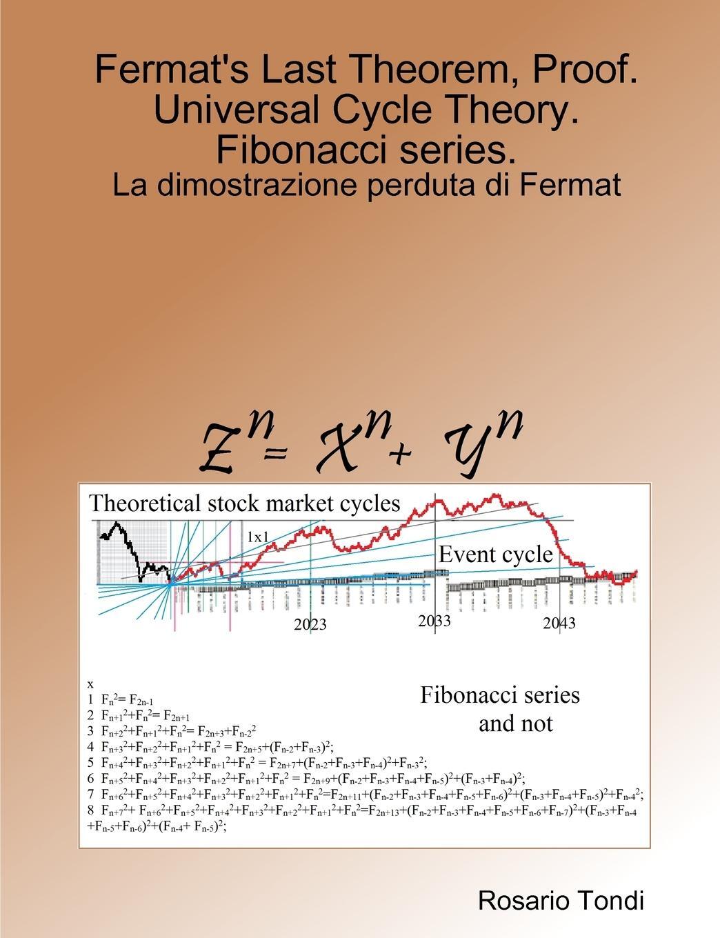 Cover: 9781326958367 | Fermat's Last Theorem, Proof. Universal Cycle Theory. Fibonacci...