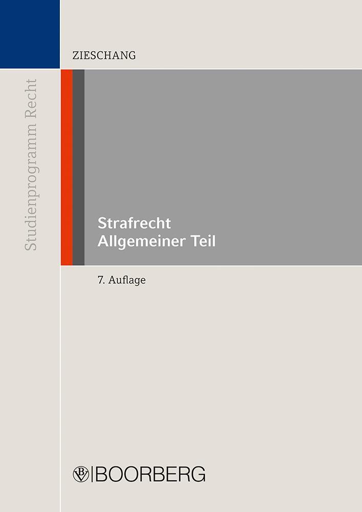 Cover: 9783415074194 | Strafrecht Allgemeiner Teil | Frank Zieschang | Taschenbuch | 228 S.
