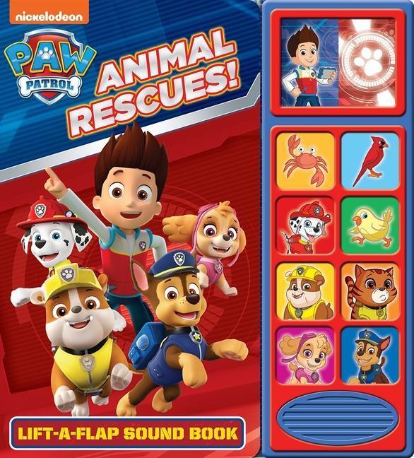 Cover: 9781503731462 | Nickelodeon PAW Patrol: Animal Rescues! Lift-a-Flap Sound Book | Kids