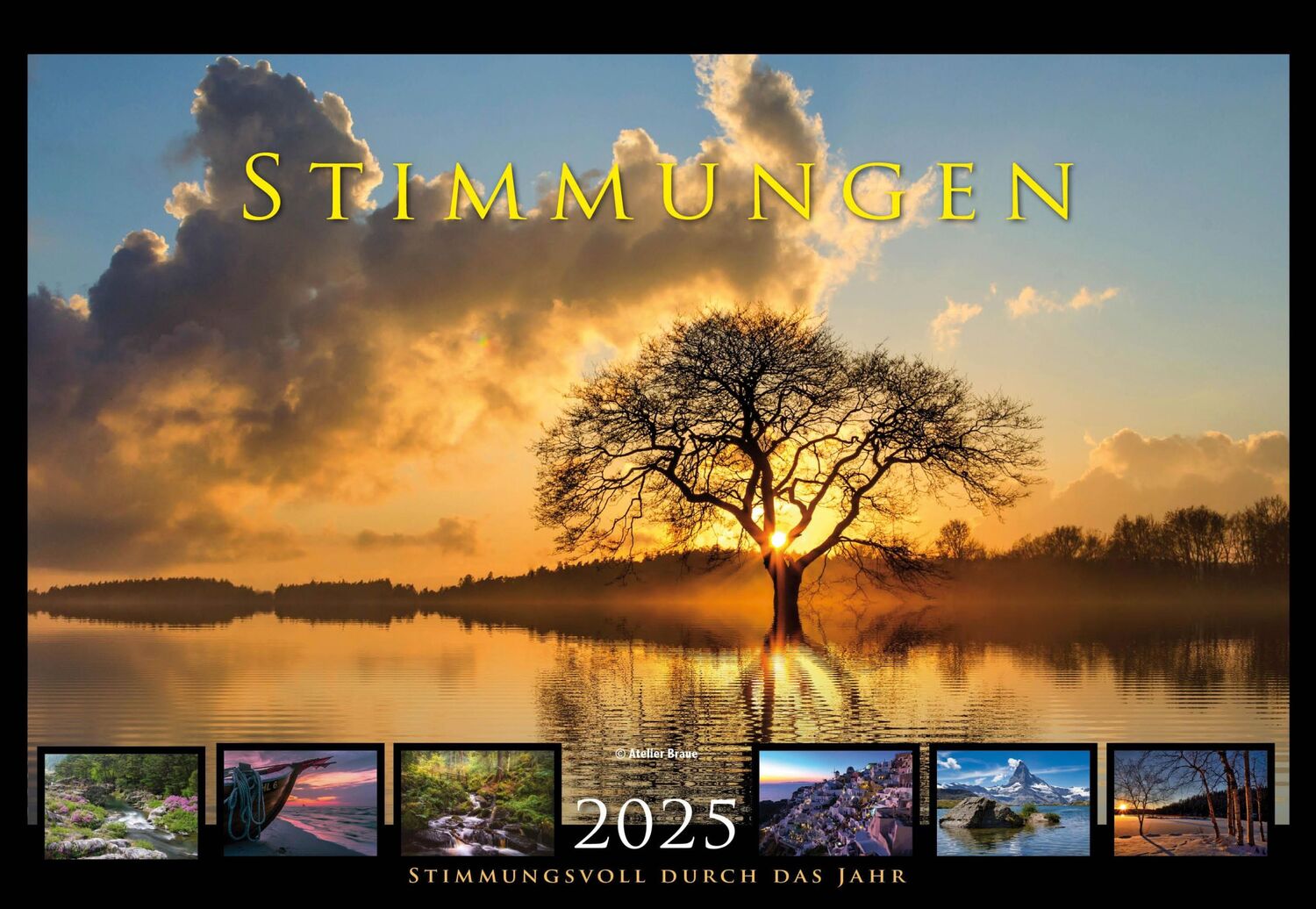 Cover: 9783925605420 | Stimmungen 2025 | Stimmungsvoll durch das Jahr | Dieter Braue | 2025