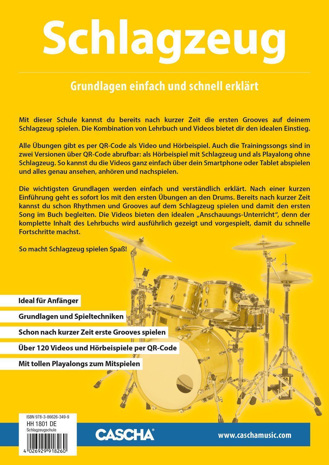 Bild: 9783866263499 | Schlagzeug - Schnell und einfach lernen | Helmut Hage | Broschüre
