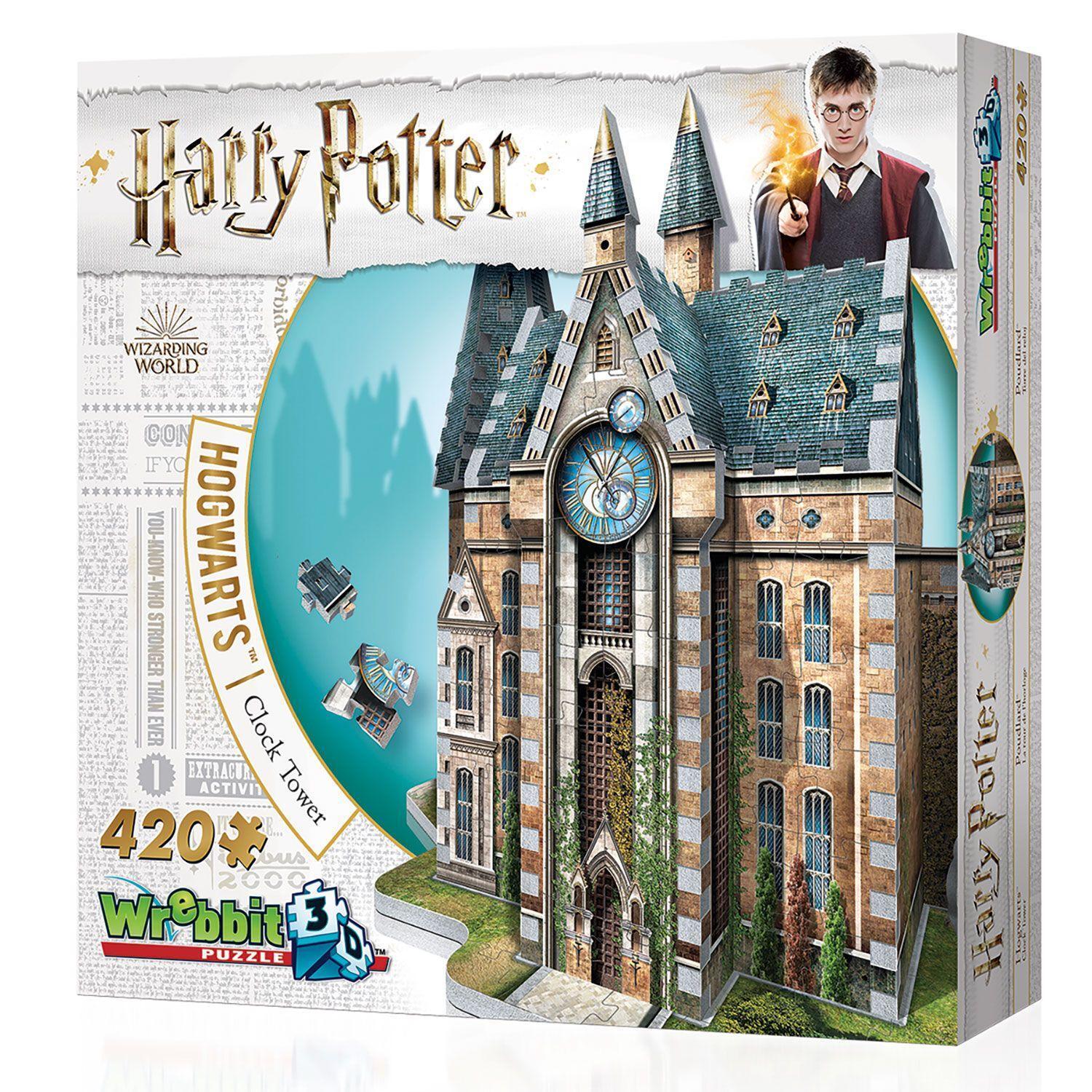 Bild: 665541010132 | Hogwarts Clocktower Harry Potter (420 Teile) - 3D-Puzzle | 3D-PUZZLE