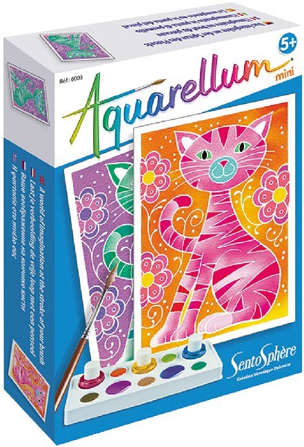 Cover: 3373910060035 | Aquarell-Malerei - Aquarellum Mini Katzen | Sentosphère | 3906003