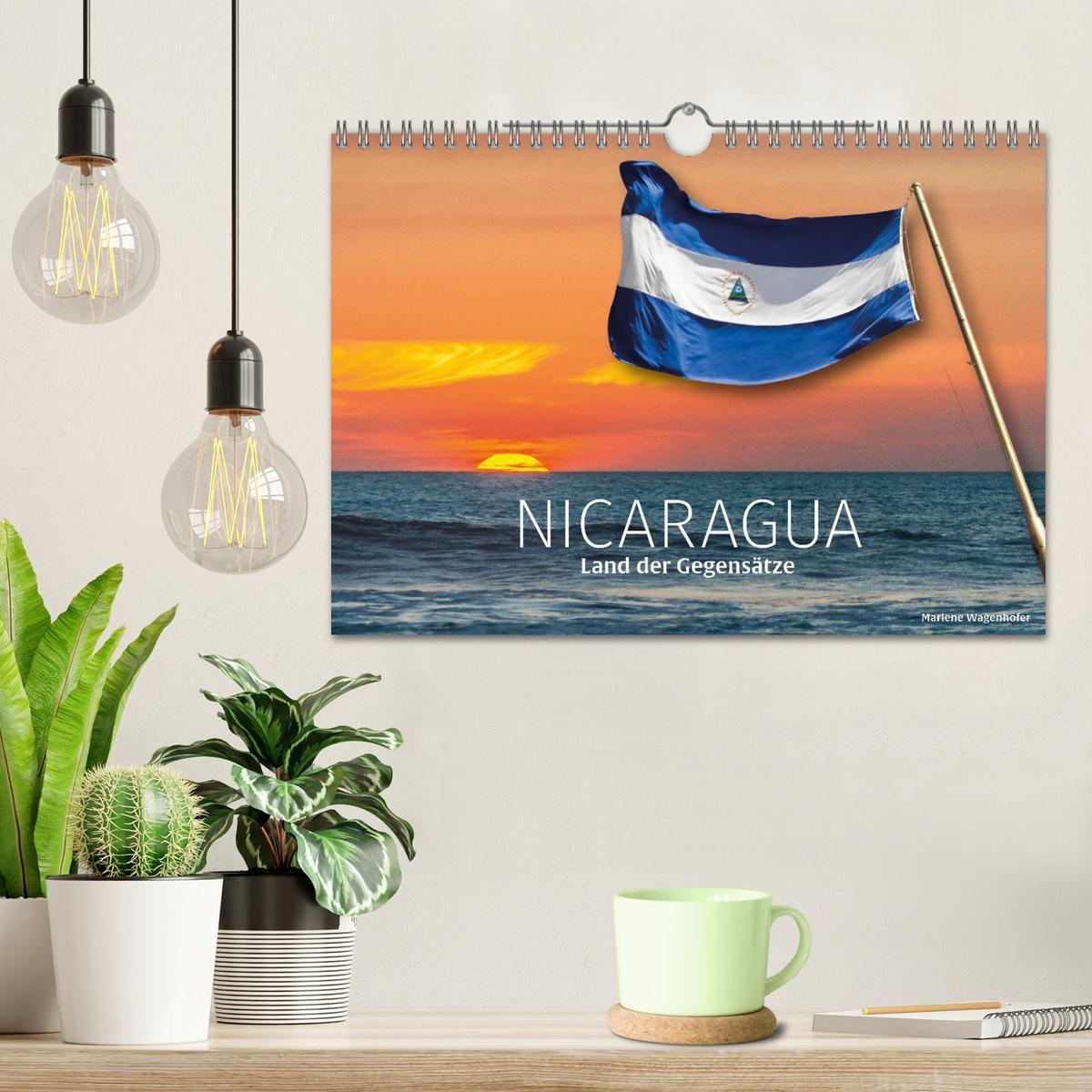 Bild: 9783435392896 | Nicaragua - Land der Gegensätze (Wandkalender 2025 DIN A4 quer),...