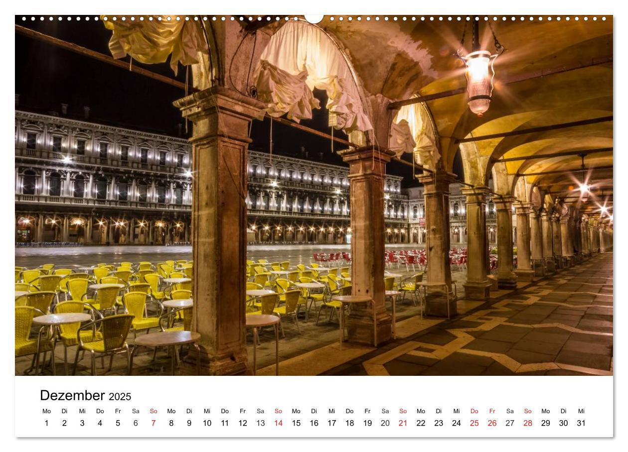 Bild: 9783435654277 | Die Attraktionen von Venedig (hochwertiger Premium Wandkalender...