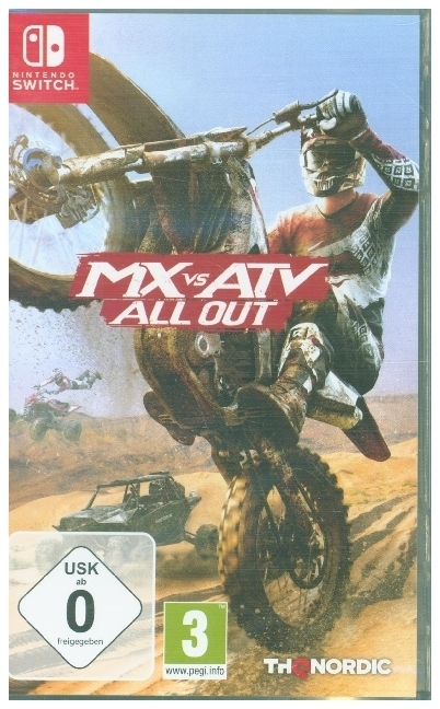 Cover: 9120080076106 | MX vs ATV, All Out, 1 Nintendo Switch-Spiel | Stück | 2022 | Nintendo