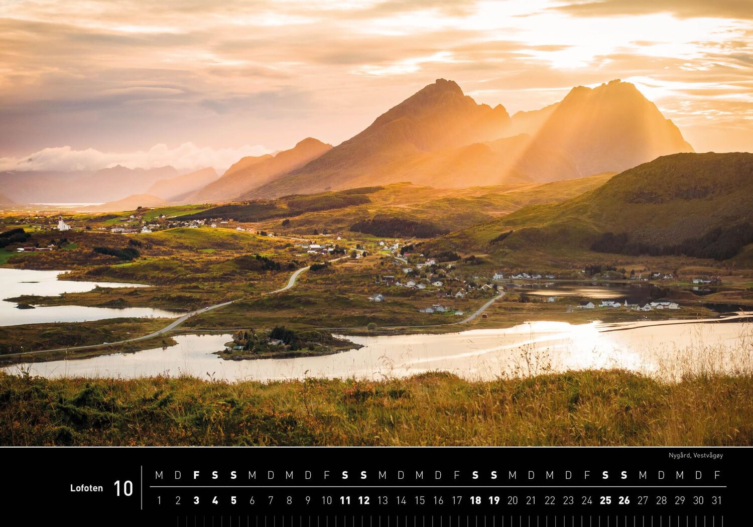 Bild: 9783968555256 | 360° Lofoten Premiumkalender 2025 | Gerhard Zwerger-Schoner | Kalender