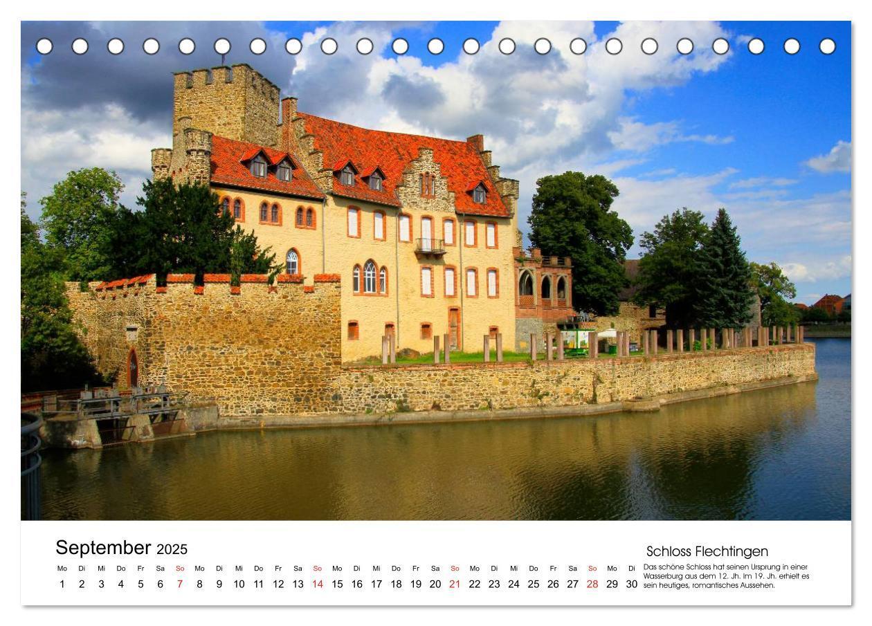 Bild: 9783435518203 | Deutschlands Burgen - Von der Burg zum Schloss (Tischkalender 2025...