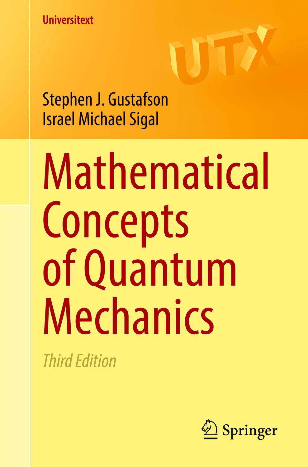 Cover: 9783030595616 | Mathematical Concepts of Quantum Mechanics | Sigal (u. a.) | Buch