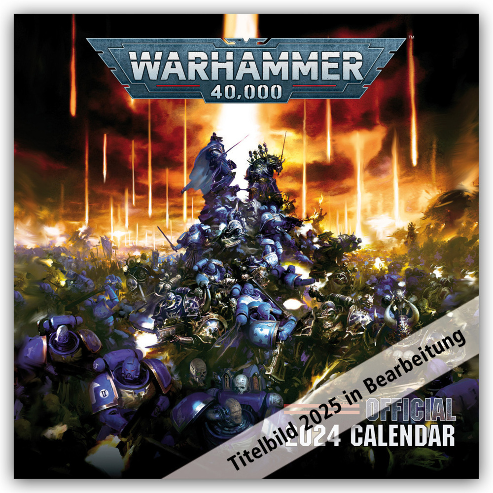 Cover: 9781835271322 | Warhammer 2025 - Wandkalender | Danilo Promotion Ltd | Kalender | 2025