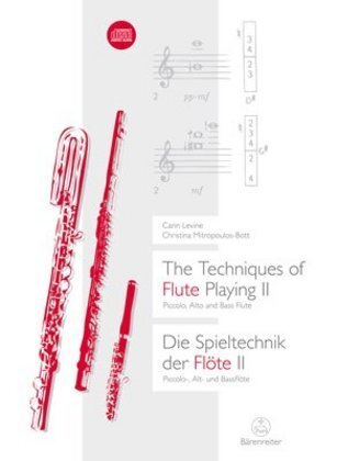 Cover: 9783761817889 | The Techniques of Flute Playing II / Die Spieltechnik der Flöte II,...